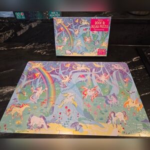 Unicorn Jigsaw Puzzle by Usborne - 100 Pieces - Multicolor Vguc No Book